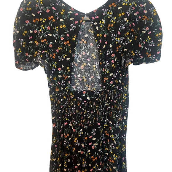 AFRM Open Back Short Sleeve Dress - Size Small - Picture 7 of 9